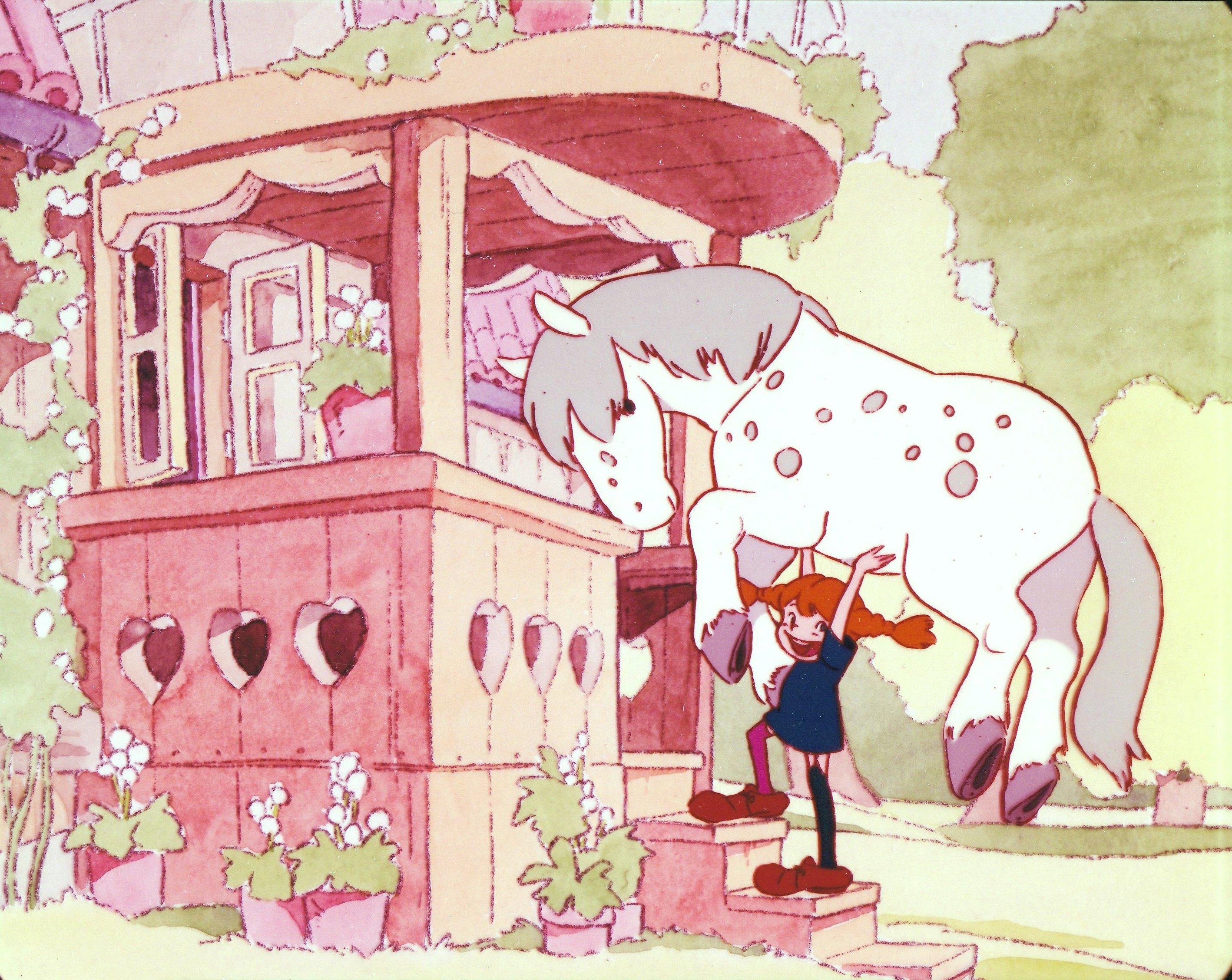 Pippi Carries Her Horse into Villa Villekulla” – Gallery of Folklore &  Popular Culture
